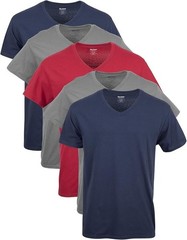 Gildan Men’s V-Neck T-Shirts, Multipack, Style G1103