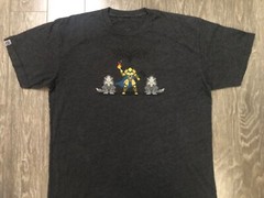 Destiny Video Game Pixel Art Wolf T Shirt See Measurements Used