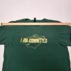 Minnesota Wilds I Am Committed The Comcert Tee District Green 2XL Pre-shrunk