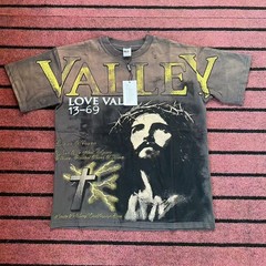 Vale Forever Loose and casual washed and distressed T-shirt