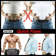Men Cooling Weighted Workout Shaping Vest Weight Loss Slim Sleeveless Tank Top