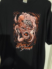 The Deadly Spawn Horror Movie XL 2006 Fright Rags T-shirt Rare OOP LTD Vintage