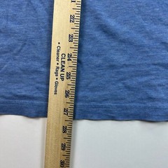 Travis Mathew Graphic Shirt Mens Large Blue Crew Neck Golf Cart Casual
