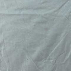 Vtg Blank White DPSC by BVD Shirt Mens Small 100% Combed Cotton Crewneck Plain