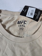 UFC Hasbulla Magomedov T-Shirt Size 3XL Beige The Legend Graphic Tee