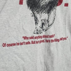 Jesus Loves You Graphic Tee Lion Christ Yahweh Sz M Gospel Christian T-Shirt