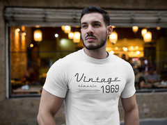 Custom Made Shirt Birthday Gift Shirt for Men Vintage Classic Put Your Own Year
