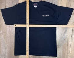 LAW & ORDER Embroidered NBC Experience Store Short Sleeve T-Shirt TV Show Sz L