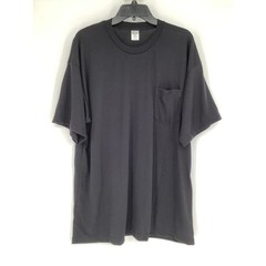Red Kap Men’s XL Black Short Sleeve Performance Core Pocket Athleisure Tee L27-3