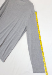 Jachs NY Henley Long Sleeve Shirt Men 3XL Stretch Gray Classic Causal Outdoors