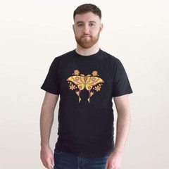 ‘Summer Moth’ Unisex T-Shirt – 100% Cotton (S-XXL) (TA064762)
