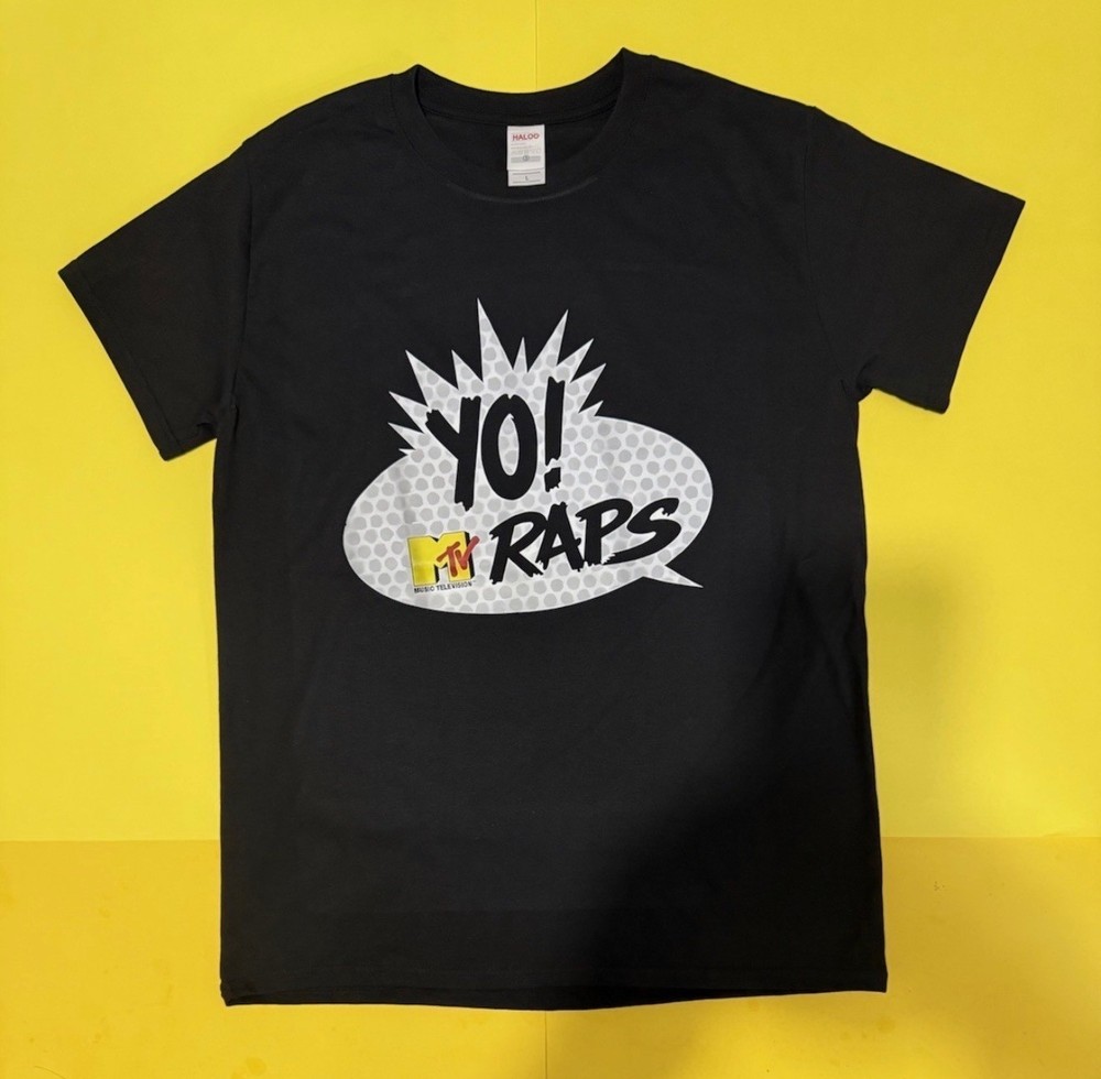 YO MTV RAPS T SHIRT BRAND NEW FREE SHIPPING – PUBLIC ENEMY * NWA * WU-TANG CLAN