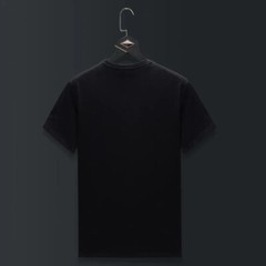 New Men Luxury Scorpion Rhinestones Fashion Black T-Shirt High Quality