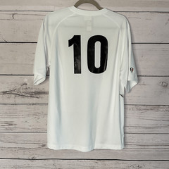 Diadora 10 Jersey Medium M Mens Sting Italy T-Shirt White Soccer Club Menscore