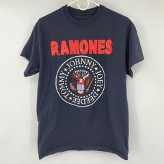 Ramones Presidential Seal Band T-Shirt Mens Medium Black Red Graphic Tee 2020