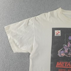 Vintage Metal Gear Solid Mens XL (23X28) Video Game Shirt 1998