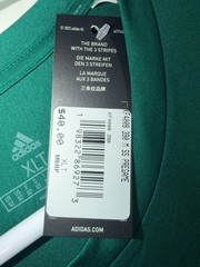 Adidas Big & Tall Mens XLT Badge of Honor Ultimate Green Logo T-Shirt New Tags