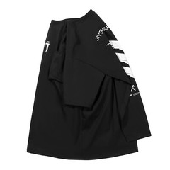 MFCT Cyberpunk Printed Streetwear Elbow Sleeve Techwear Graphic Tees Men