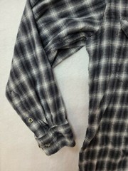 Field & Stream Mens Medium Gray Plaid Long Sleeve Flannel Shirt