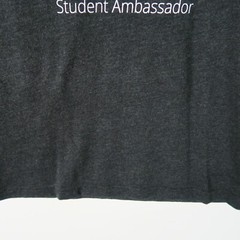 GOOGLE Student Ambassador Small Short Sleeve T Shirt Heater Gray Blue