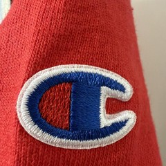 Champion Classic Jersey Script T-Shirt Scarlet Size XLarge