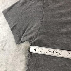 J.Crew Shirt Mens Medium Gray Garment Dyed Pocket Tee Made USA Cotton Basic