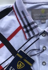 Men’s Luxurious Polo Shirt,Italian Style,Stretch S to 2XL…A17.A