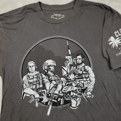 Grunt Style Shirt Mens Medium Marine Club Vet Veteran Patriot Washington Lincoln