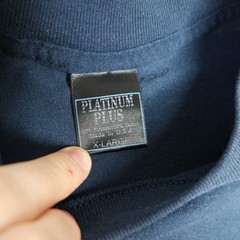 Vintage Platinum Plus Union 30th Anniversary Pocket T Shirt Made In USA Sz XL