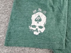 Zero Foxtrot Shirt Mens Large Wolverines Hate It Keeps Me Warm Skull Adult A59