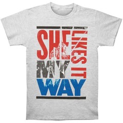 Men’s Usher She Likes It My Way Tour T-shirt Small Grey