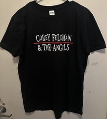 COREY FELDMAN And THE ANGELS Official LOST BOYS Design Concert T Shirt- – LARGE