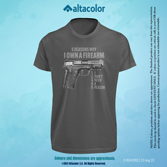 Five Reasons Why 2nd Amendment Graphic Tee – Right To Bear Arms