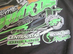 Richie Edwards Auto Racing Grayson Kentucky Black XL T-shirt
