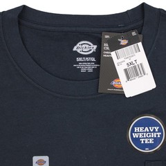 Dickies Heavyweight T-Shirt, Men’s Short Sleeve Big and Tall Crewneck Shirt