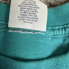Vintage Disney Velva Sheen Shirt Mens XL Blue Green Mickey Mouse Embroidered 90s