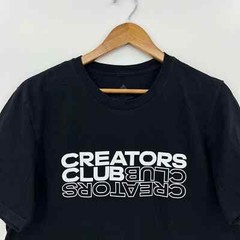 Adidas Creators Club T-Shirt Men’s Size L Black Short Sleeve Crew Neck Logo