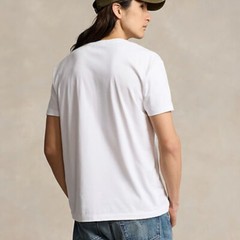 Polo Ralph Lauren Classic Fit Polo Bear Jersey T-Shirt Short Sleeve White