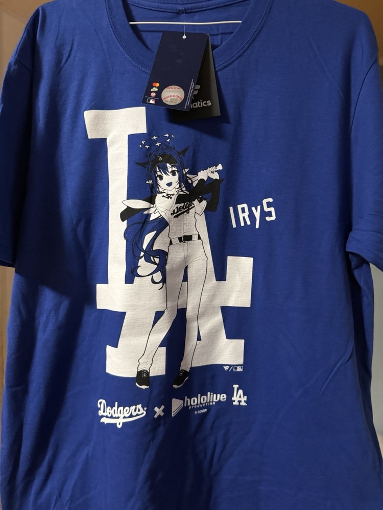 2025 LA Dodgers Hololive IRyS L T-Shirt