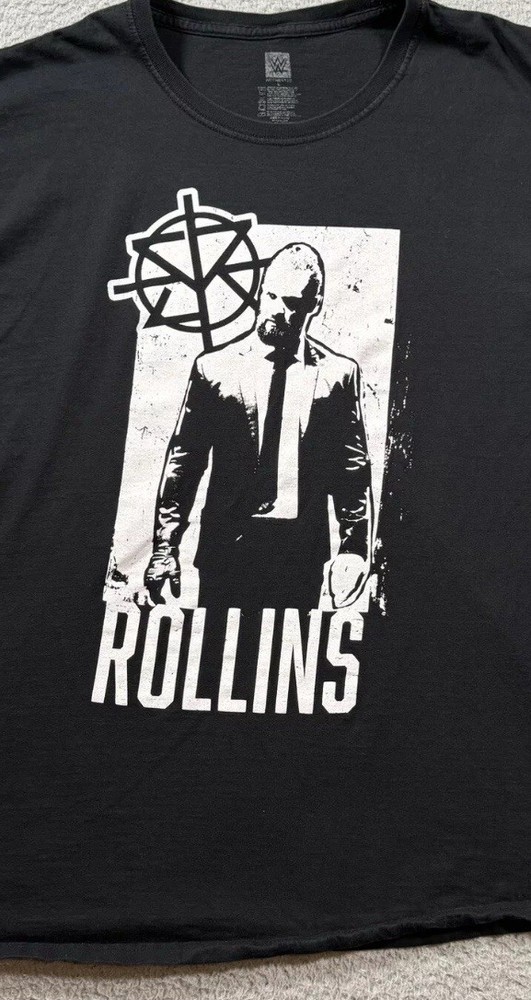 New Sealed WWE Seth Rollins For The Greater Good T-Shirt Authentic Medium