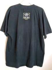 7.62 Design Men Black Print U.S Navy Hardcore American Sailors Tshirt Size Xl
