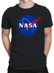 Officially Licensed NASA Classic Logo Men’s T-shirt