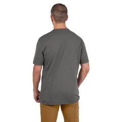 Milwaukee Men’s Large Gray GRIDIRON Cotton/Polyester Short-Sleeve Pocket T-Shirt