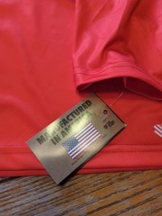 NWT The Sports Shirt Company Powerride University Red XXL Long Sleeve Shirt