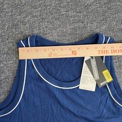 Murano Liquid Luxury Men’s Tank Top in Blue – Size Medium Slim Fit – Brand New!
