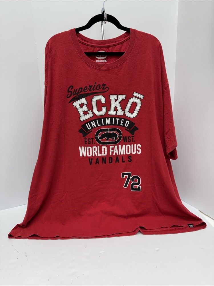 Ecko Unltd t-shirt features a prominent white graphic logo Ecko