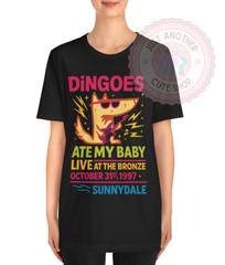 Buffy the Vampire Slayer ♡ Dingoes Ate My Baby T-Shirt ✩ Live at The Bronze! Oz!