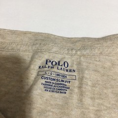 Lot of 4 Polo Ralph Lauren T-Shirts Mens Large Multi Crew V-Neck Custom Slim Fit