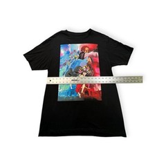 Ripple Junction Black Crew Neck Short Sleeve Cotton Men All Seasons T-Shirt L