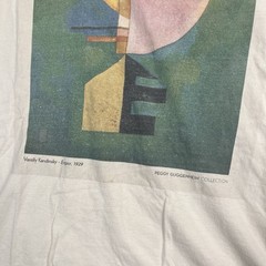 Peggy Guggenheim Collection Shirt Large Slim Vassily Kandinsky Empor NYC Art Tee